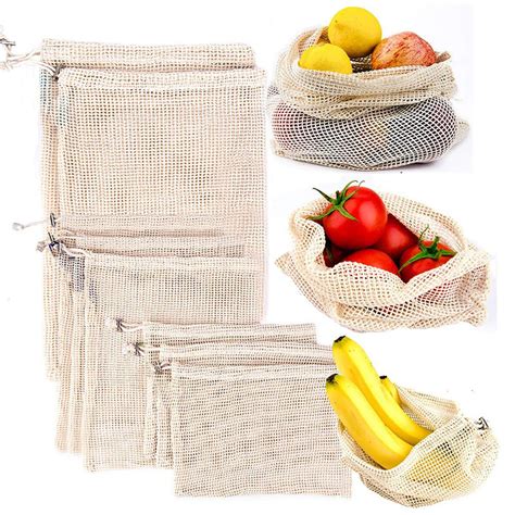 mesh bag of fake vegetables|best reusable vegetable storage bags.